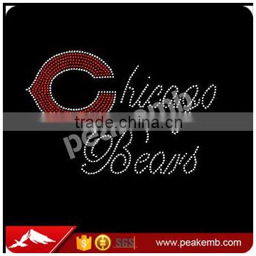 Chicago Bears Rhinestone Transfer Iron On Wholesale