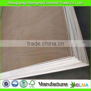 cheap price 2mm thin plywood sheet for furniture panel