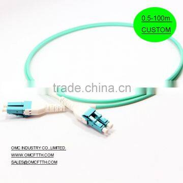 High quality OM3 LC uniboot fiber optic cable with pull-tab