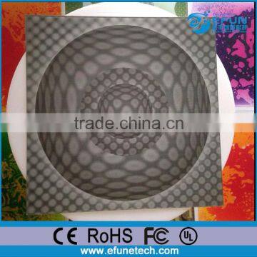 2016 New design 3D art glass panel ,crystal glass 3d art glass cutting boards