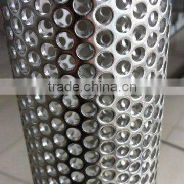 aluminum perforated metal mesh tube