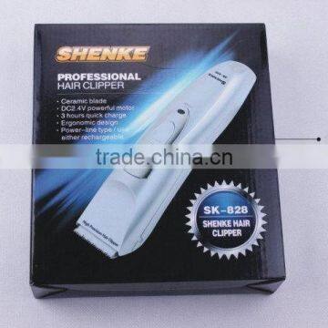 2013 Professional Rechargeable Baby Hair Clipper Electric Clipper for Pet Lice Comb