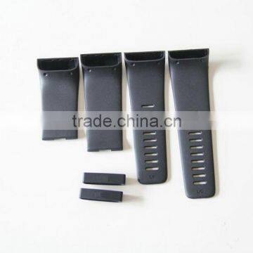 High Quality Silicone Rubber Watchband Wrist Strap Replacement For Fitbit Surge Bracelet Wireless Smartband Wristband Black New photo-2