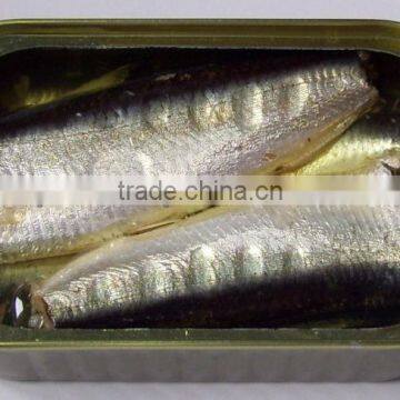 Sardines with vegetable oil