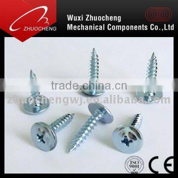 Steel zp pan head ross recessed self tapping screw