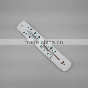 Garden White Long Thermometer
