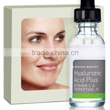 Best Anti Aging Vitamin C Serum with Hyaluronic Acid & Tripeptide 31 Trumps ALL Others. Maximum Percentage Vitamin-C Topical Vit