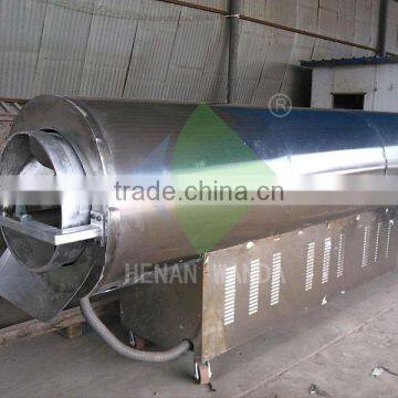 Manufacturer ! Fully automatic stainless steel Peeling sesame roaster