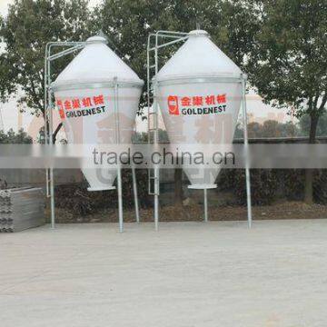 ^ farm equipment high strength Plastic feed silo for poultry feeding system