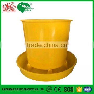 Automatic Round Plastic Duck Feeder for Poultry Chicken