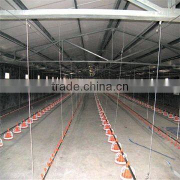 automatic poultry broiler farm feeding system