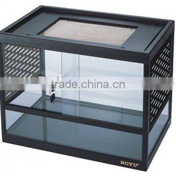 Factory direct sale! Good quality glass reptile cage