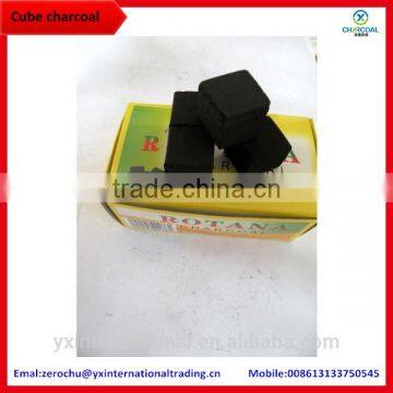 2.5*2.5*2.5cm marabu cuban charcoal for shisha