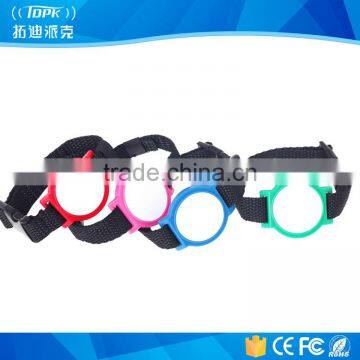 125KHz,13.56MHz, 915Mhz waterproof wristband