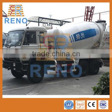 China 4m3 concrete transit mixing truck with pump