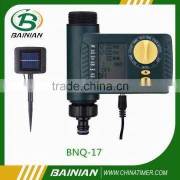 Hose End Digital Electronic Rain Delay Solar Irrigation Timer Controller