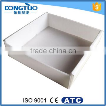 Plastic folding box packing, PP plastic packaging box