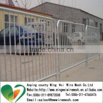 Galvanized Contruction Crowd Control Barrier fencing