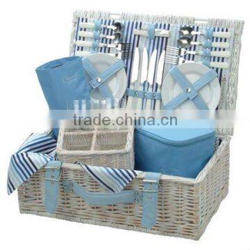 Promotional Natural Gift Set Willow Picnic basket