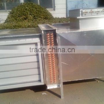 Aluminum casing, parts of ventilation system in greenhouse