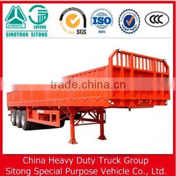 Sitong Trailer Flatbed Semi Trailer With Sidewall for Online Shopping photo-5