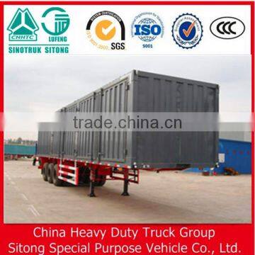 3 Axle Large Volume Enclosed Box Semi Trailer for Sale photo-5