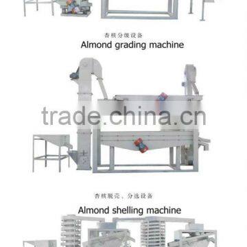 almond dehulling equipment