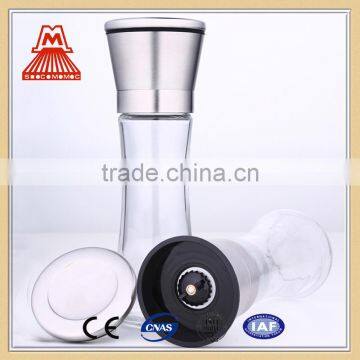 Manual Glass Bottle Pepper Grinder /spice Grinder From Store photo-3