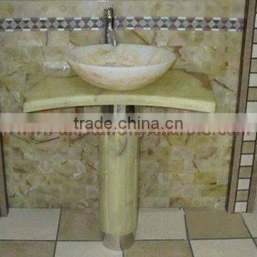 PERFECT SUPER ONYX PEDESTALS SINKS AND BASINS