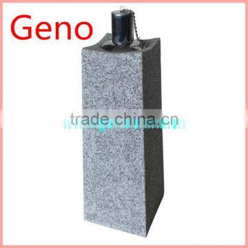 square shape grey color oil lamps