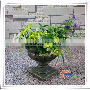 Polyreisn Classical Urn Table Top Flower Planter photo-2