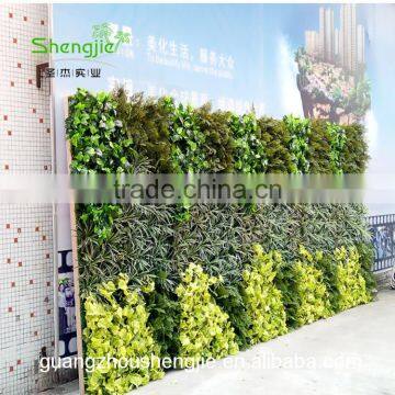 SJLJ013674 Artificial Grass Wall Decorative Artificial Vertical Green Plant Wall photo-5