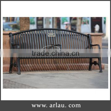 2017 Outdoor furniture cast iron park bench