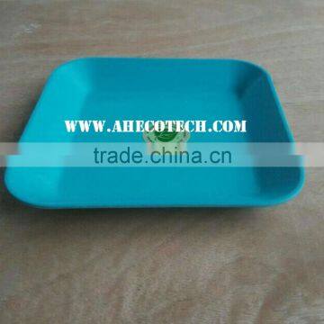 Eco Friendly Bamboo Fiber Dinnerware Bamboo Powder Fancy Party Plate photo-6