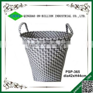 PP Plastic Type and Food Use Woven Plastic Laundry Basket for Sale photo-2