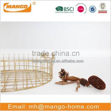 Metal Rectangular Shape Fruit Storage Basket photo-5