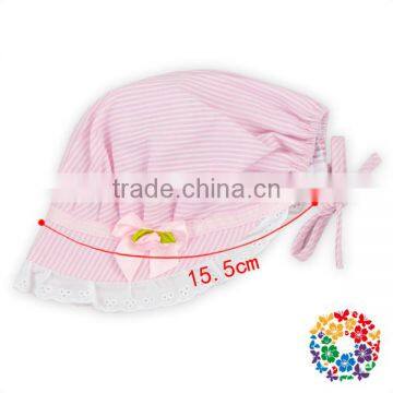 Pink Flower Lace Baby Hat Buckets Soft Cap Baseball Sports Cap Sun Visor Baby Cap Sun photo-6