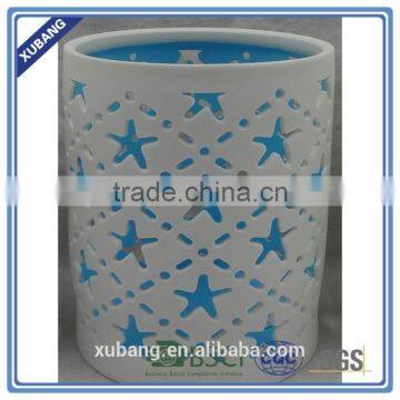 Ceramic Candle Cup Bamboo Shape Candle Holder Wholesale Candle Holder photo-4