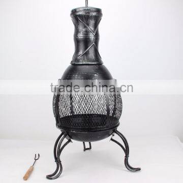 New Style Outdoor Cast Iron Chimney Fireplace photo-2