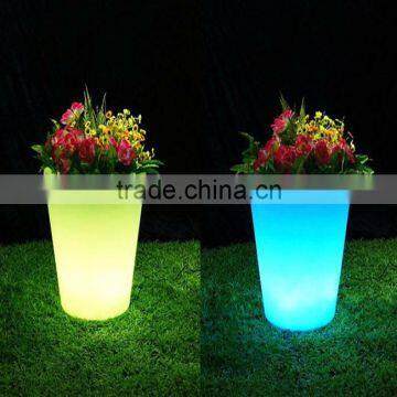 flower pot solar led lamp/led planters