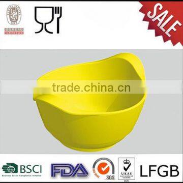 melamine plastic bowl,melamine dinnerware,yellow melamine salad bowl