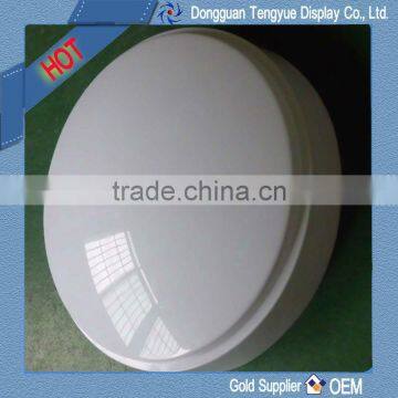 custom PC plastic ceiling lampshade of vacuum forming process