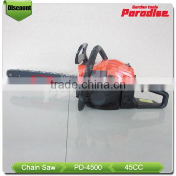 2Stroke 45cc Professional Gasoline Chainsaw CE Approved with 20" Guide Bar