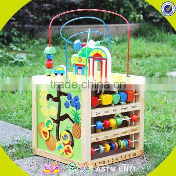 2017 Wholesale Baby Wooden Maze Toy Bead Popular Kids Wooden Maze Toy Bead Fashion Children Wooden Maze Toy Bead W11B127 photo-4