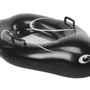 Inflatable Baby Penguin on Sled Inflatable Snow Tube