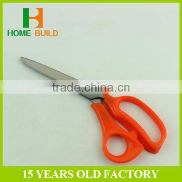 Factory price HB-S8106 LFGB qualified 8" cutting and tailoring design Pinking shears with Red handle