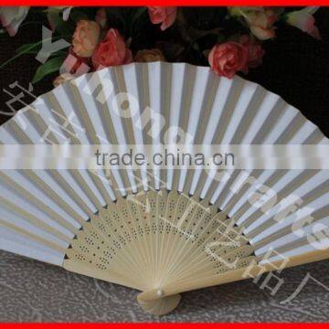 Personalized Bamboo Paper Fan Full Color Printing photo-3
