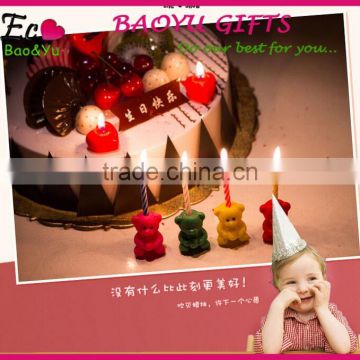 Birthday candles birthday cake candles Little Bear candles Wholesale