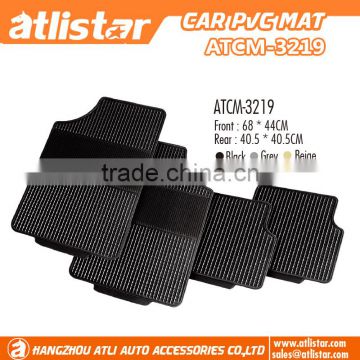 pvc plastic car mats for universal car