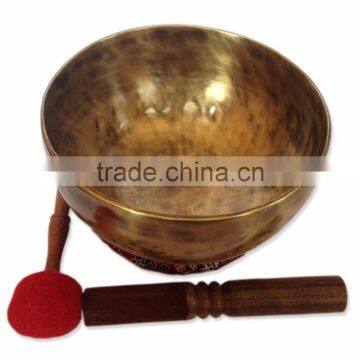 Antique High Quality Hand-made Healing Meditation Tibetan Singing Bowl photo-2